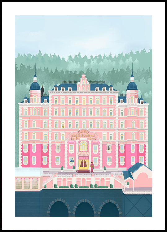 L’hôtel Grand Budapest Poster