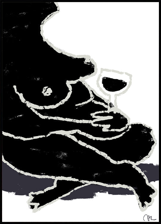 Une pause Poster