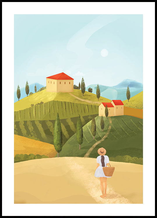 Toscane Poster