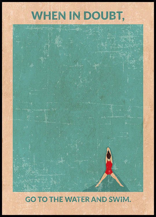 Art mural standard en eau libre