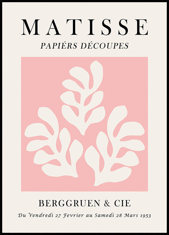 Affiche florale Matisse 10