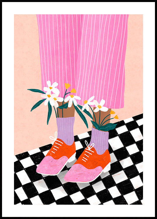 Mode Pieds Floraux