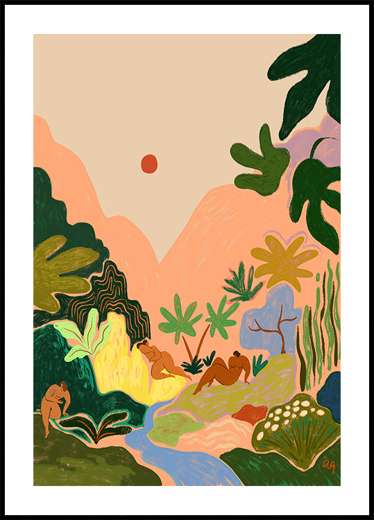 Perdu au paradis No2 Poster