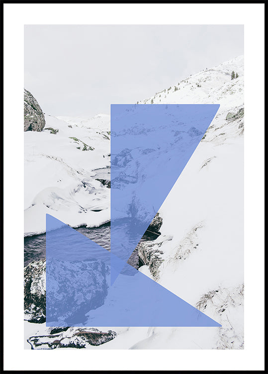 Sérénité géométrique Poster