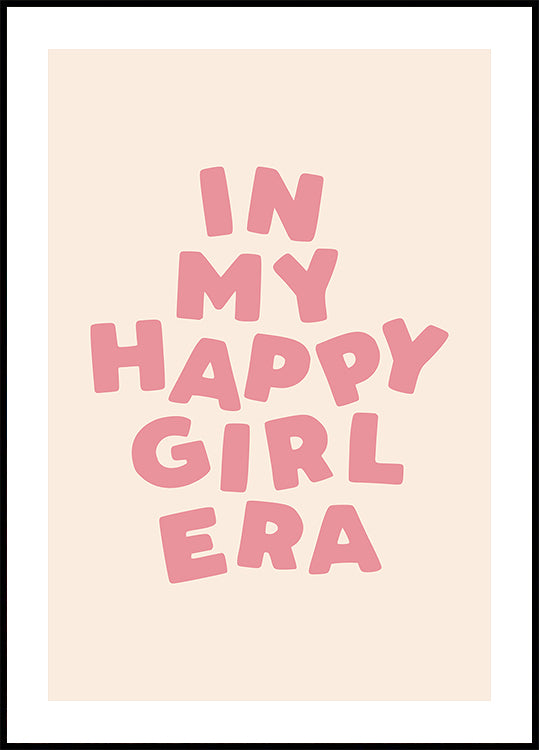 À mon époque de fille heureuse