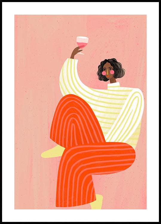 La femme au verre de vin
