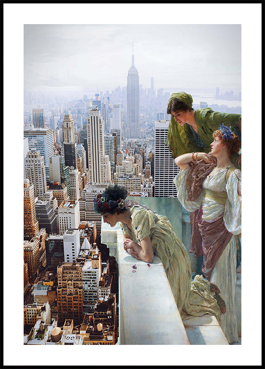 Vue de Manhattan Poster