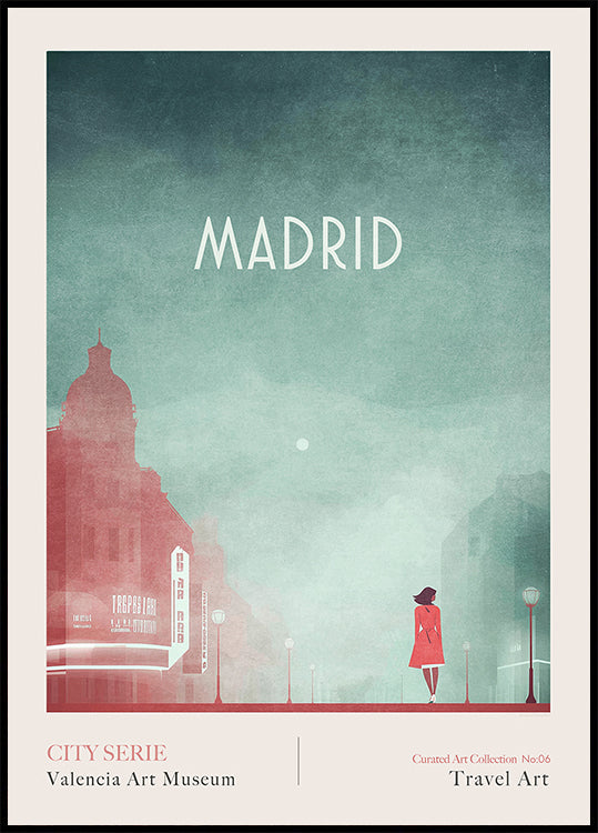 Madrid 1- GRAN VIA Plakat