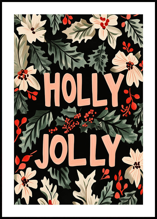 Feuillage festif Poster