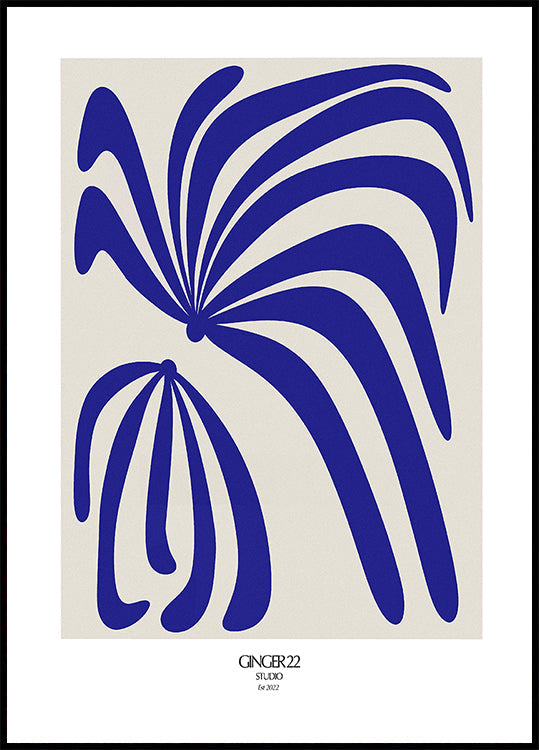 Nouveau Monstera Poster