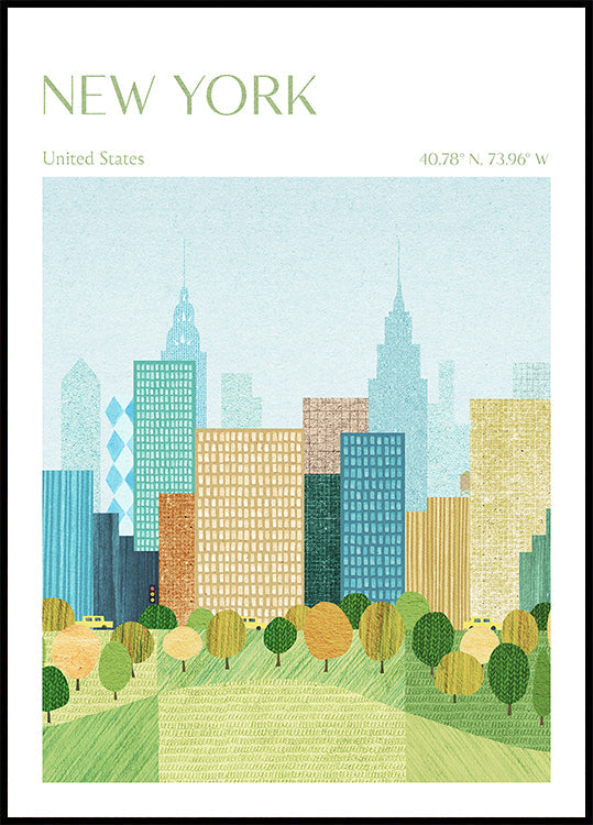 New York, Central Park Poster