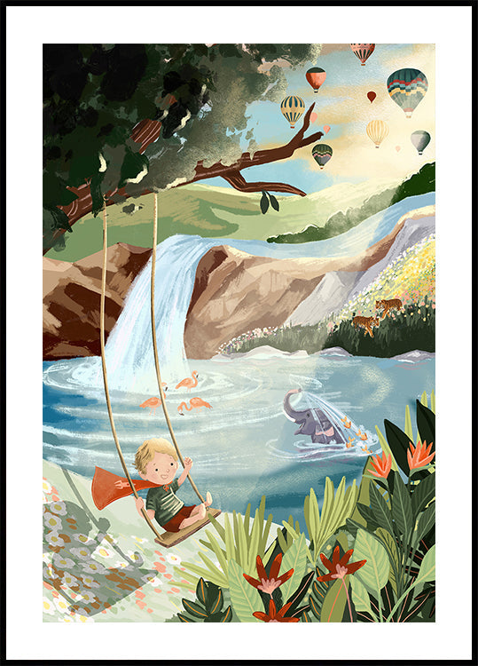 Rêves de balançoire Poster