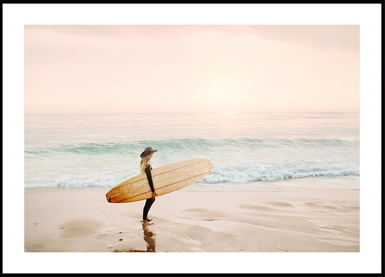 Cowgirl surfant