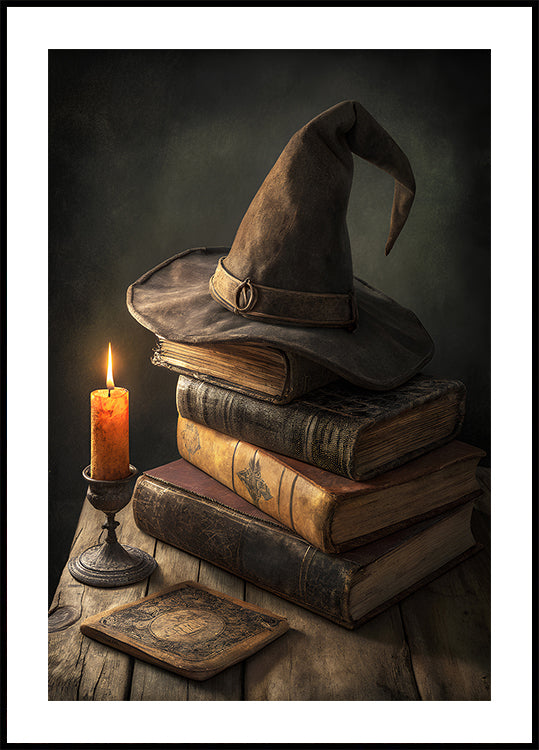 Livres de sorts de sorcière Poster