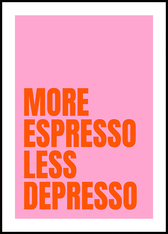 Vibes de caféine Poster