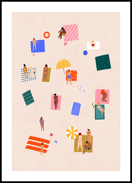 Serviette de plage Harmonie