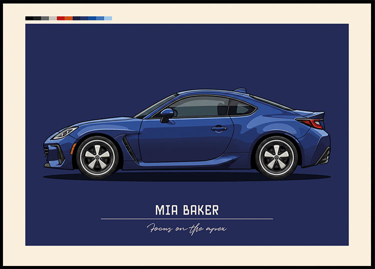 Sport Car Personal 13 Plakat - Posterbox