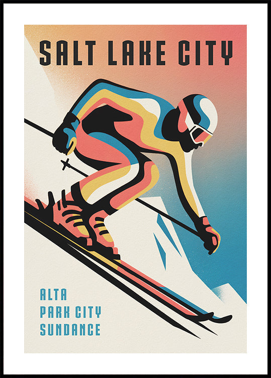 Salt Lake City Poster