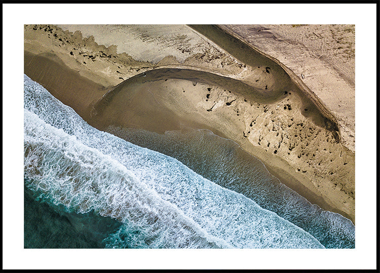 Affiche aérienne de Big Sur