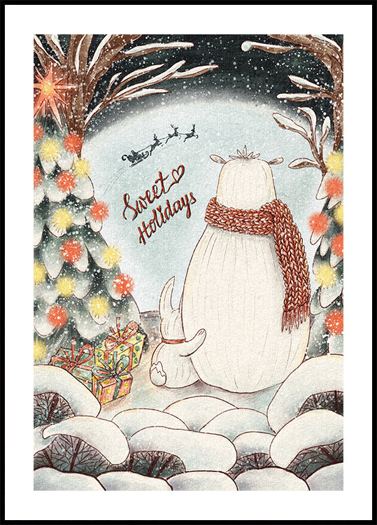 Coeur de la forêt Poster