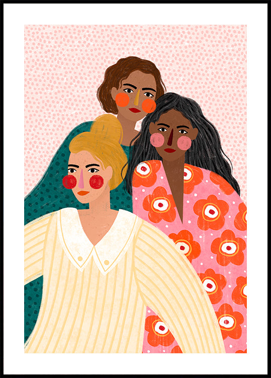 Amies de fille Poster