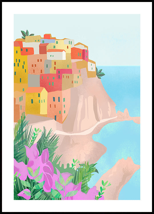 Cinque Terre, Italie Poster