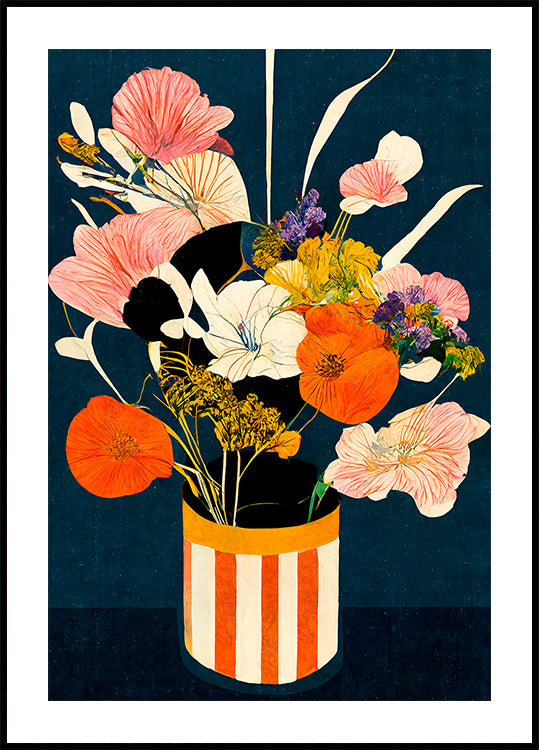 Fleurs vives Poster