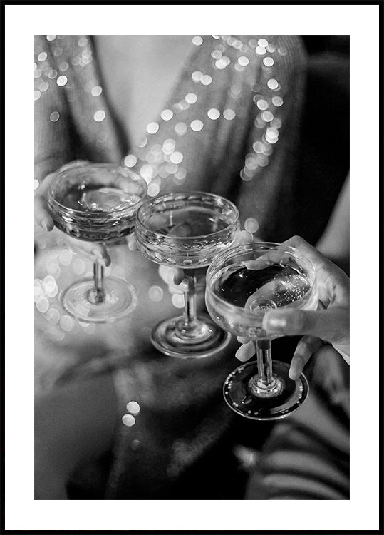 Célébration du Champagne n°1 Poster