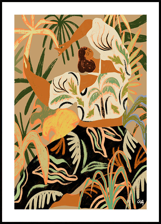 Embrassement de la nature Poster