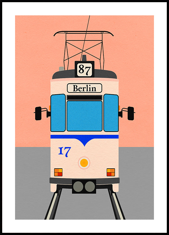Tramway de Berlin Poster