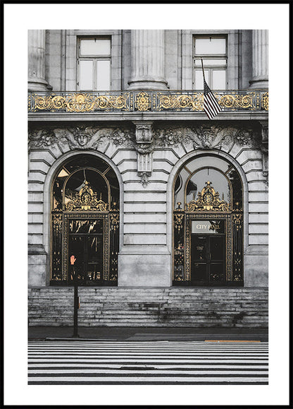 Affiche de l'hôtel de ville de San Francisco