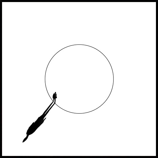 Parcourir le cercle Poster