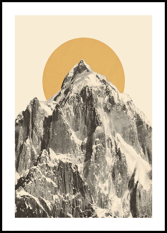 Paysage de montagne Poster