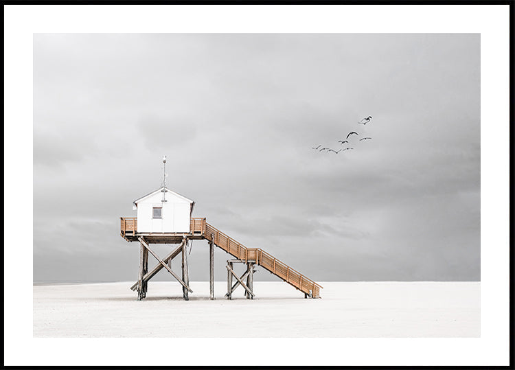 sur la plage Poster