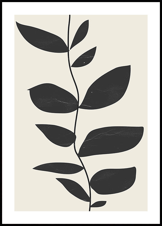 Plante minimale Poster
