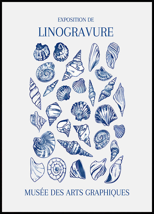 Marché d'art de coquillage de Lino