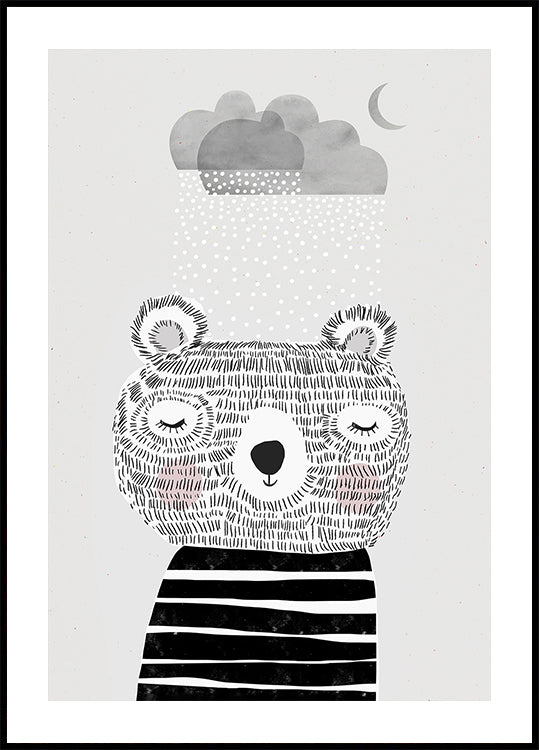 Nuages ​​​​d'ours rêveurs