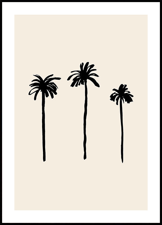 Palmiers Poster