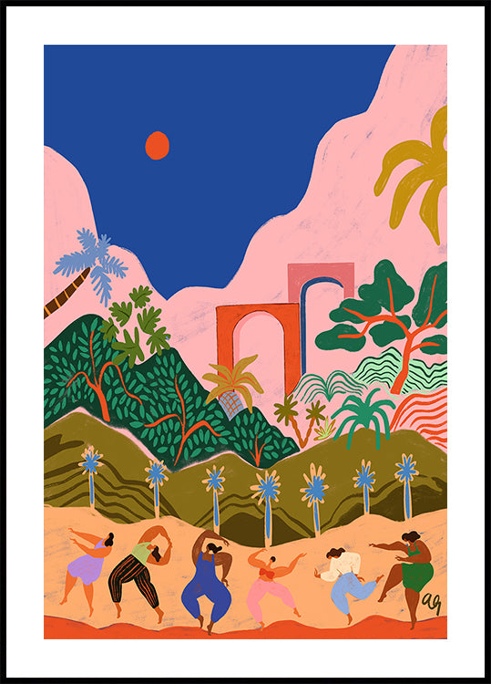 Danser au paradis Poster