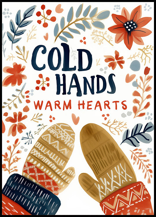 Mitaines douillettes magiques Poster