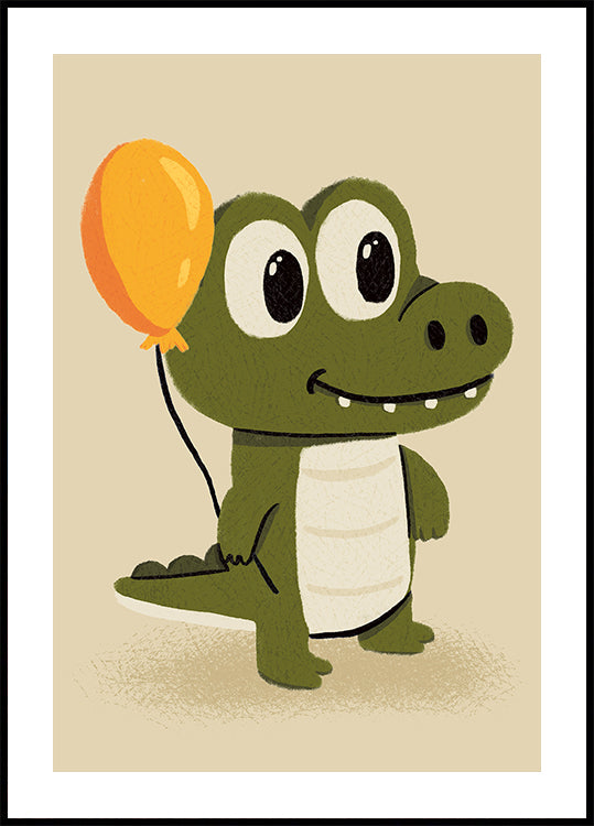 Crocodile mignon Poster