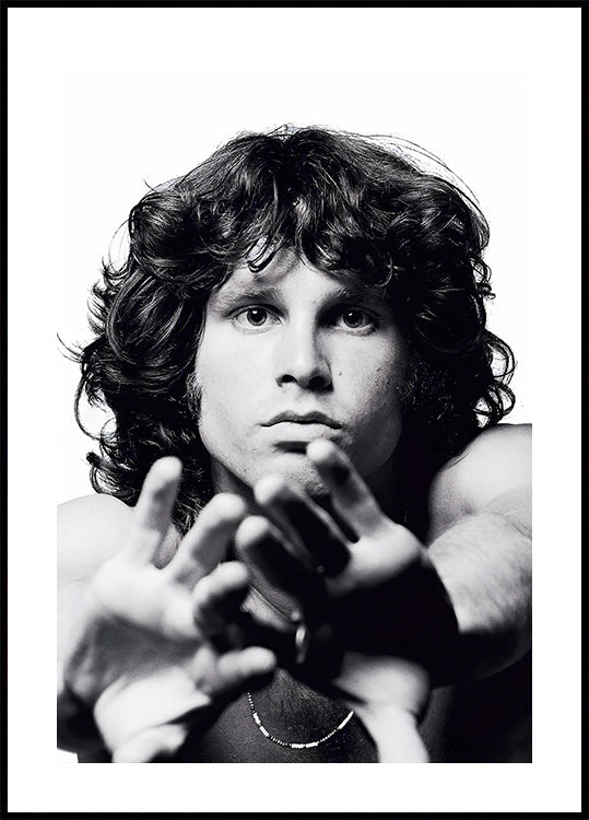 Affiche de portrait de Jim Morrison 