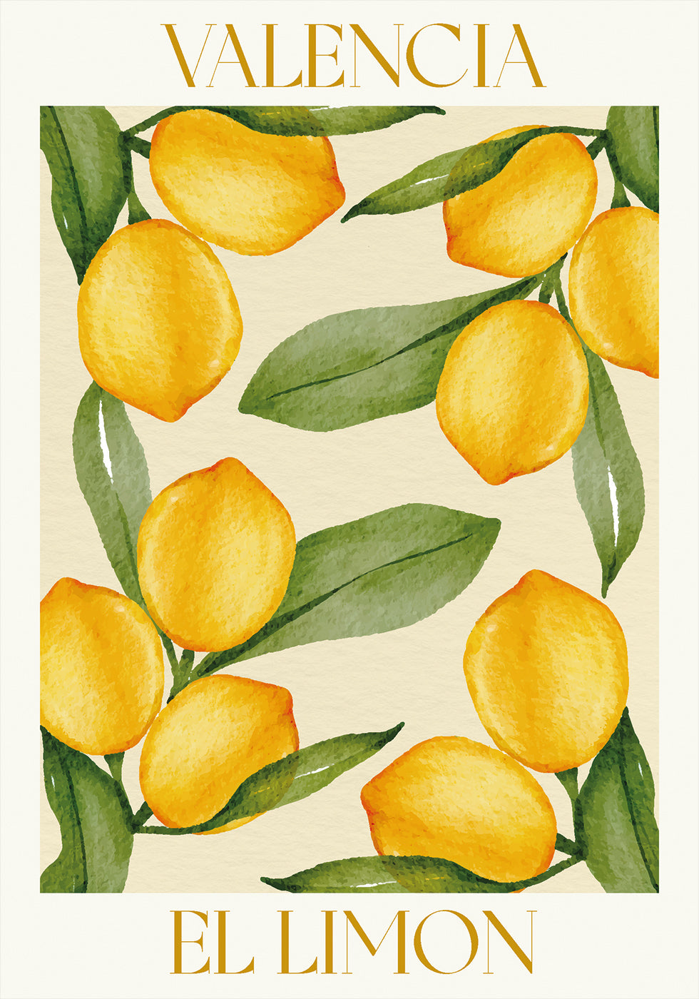 Lemons No. 1 Plakat - Posterbox.dk