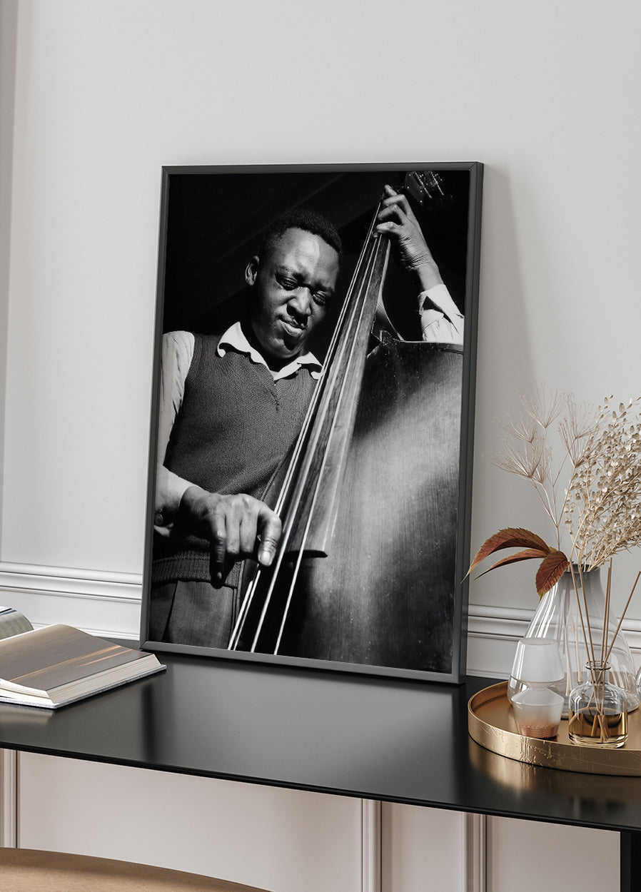 Musician On Bass Plakat - Posterbox.no