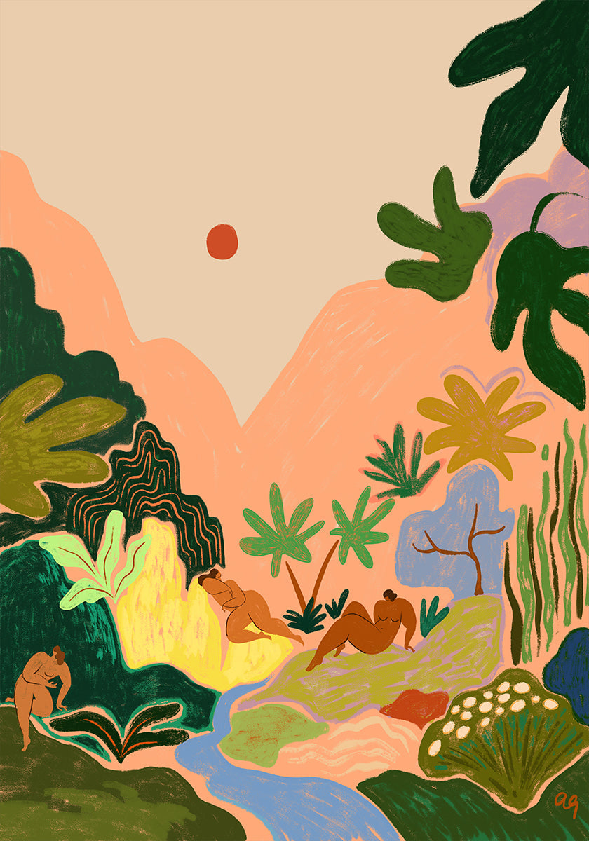 Perdu au paradis No2 Poster