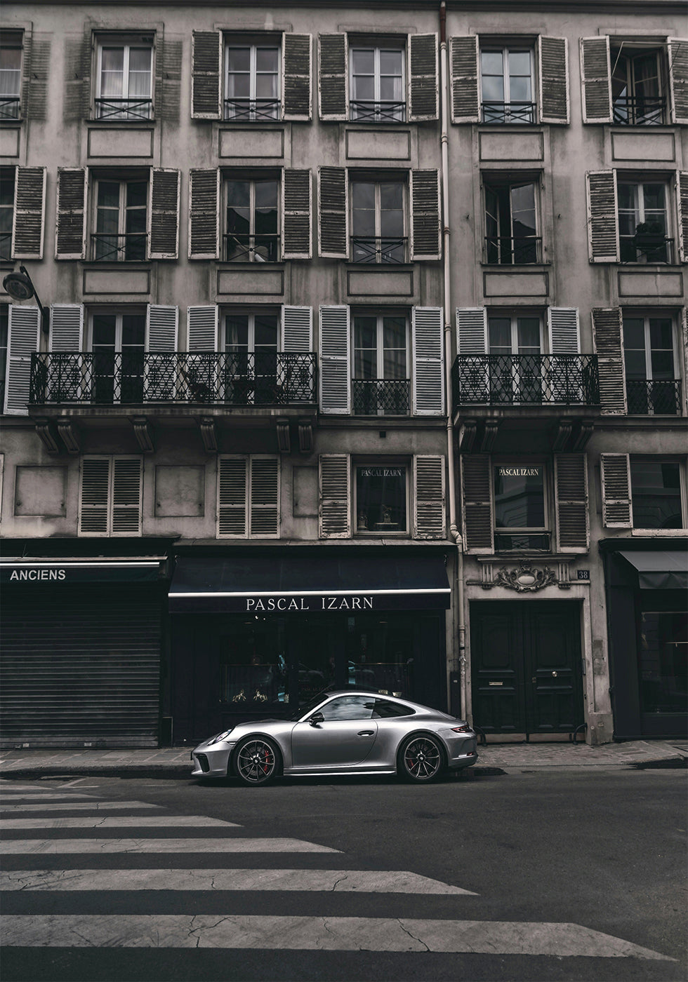 Porsche 911 Turbo Plakat - Posterbox.dk