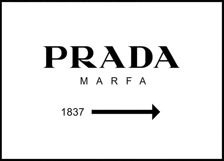 Affiche Prada Marfa