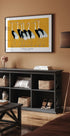 Red Crown Crane By Ogata Korin Plakat - Posterbox.dk