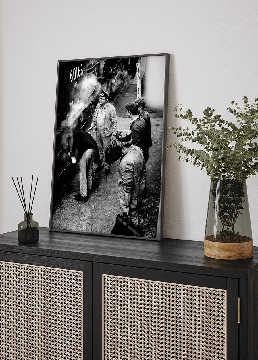 Train Platform Plakat - Posterbox.dk