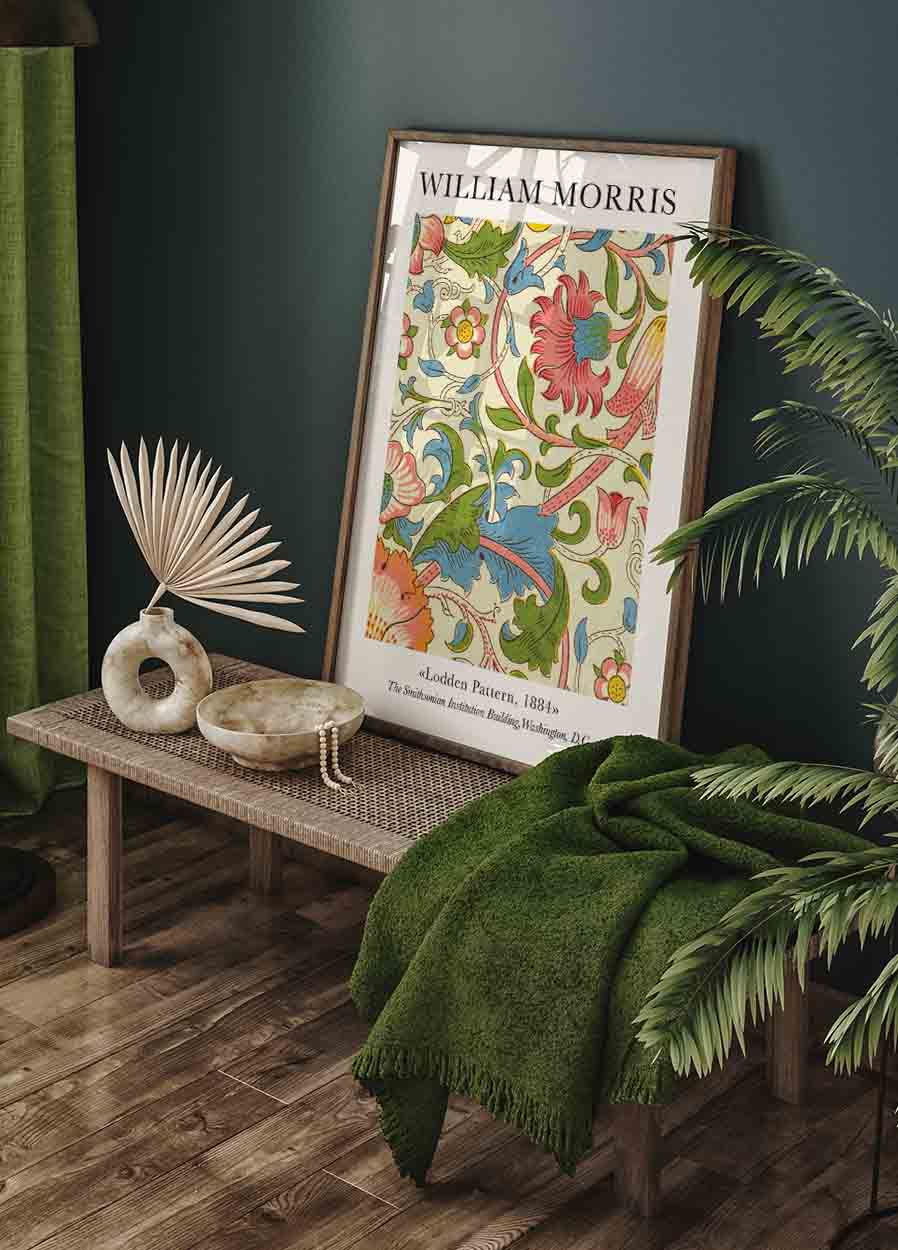 Modèle de William Morris Lodden Poster 